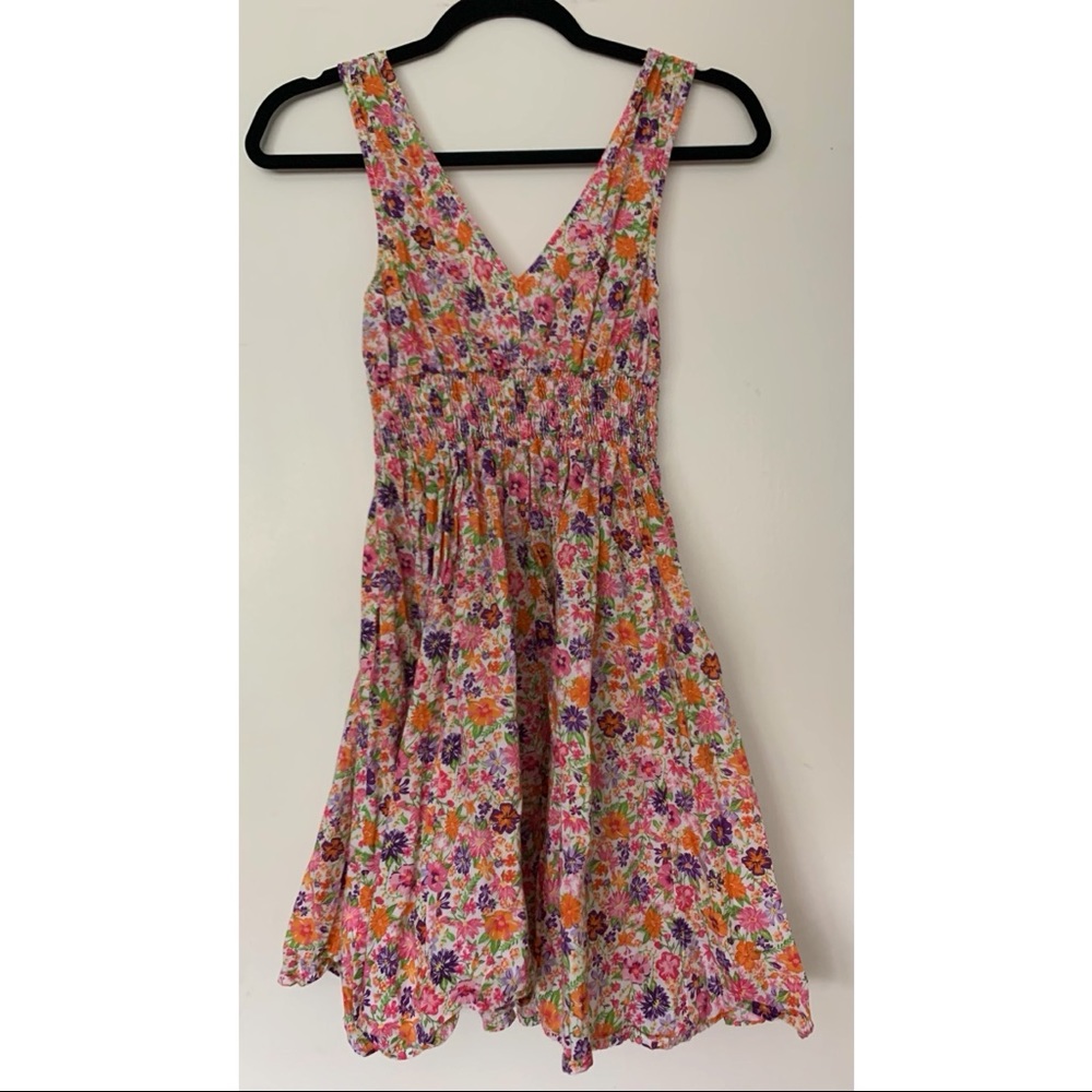 Floral mini dress